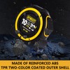 AYMXZT 33 FT Tape Measure with Fraction, Easy to Read,