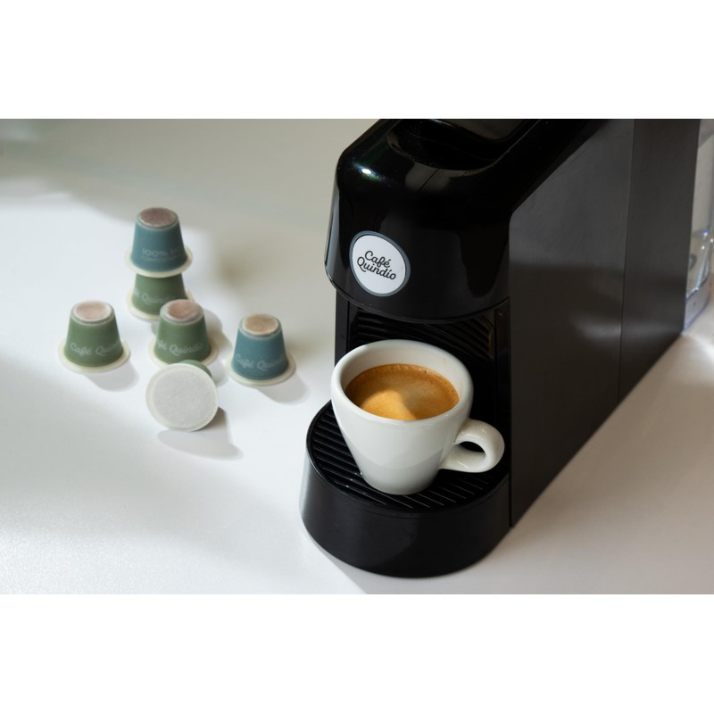 Cafe Quindio Compostable Coffee Pods, compatible with Nespresso Original machines