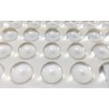 Isolate IT! Hemispherical Clear 0.700" (17.8mm) Dia x 0.380" (9.6mm)