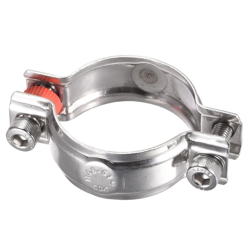 uxcell Wall Ceiling Mount Pipe Supports, 304 Stainless Steel Adjustable