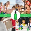 100 Pcs 1 oz Green Glass Dropper Bottles Bulk Empty