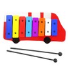 Keepdrum Children's Glockenspiel FIRE BRIGADE Car And Carrying Case