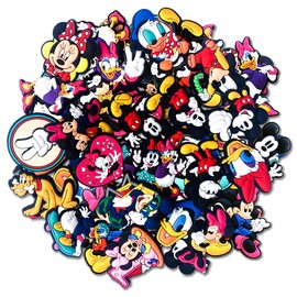 20Pcs Shoe Decoration Charms for Croc Clog, Cute Cartoon Charms Accessories for Shoes