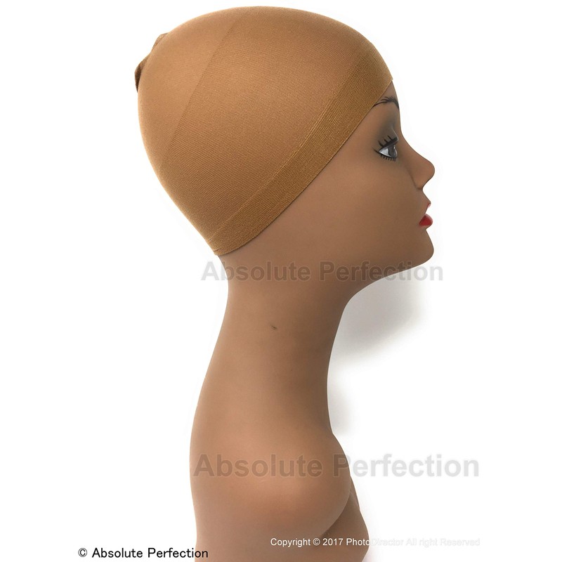 DREAM Deluxe Wig Cap Light Brown 2 pieces (Model: 097