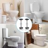 Gearmax Set of 2 Screws for Cistern to Toilet Seat,