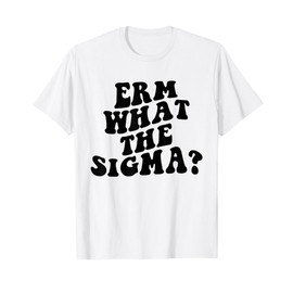 Erm What The Sigma Funny Saying T-Shirt