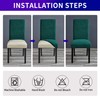 Howhic Chair Covers for Dining Room Set of 6, Stretchy
