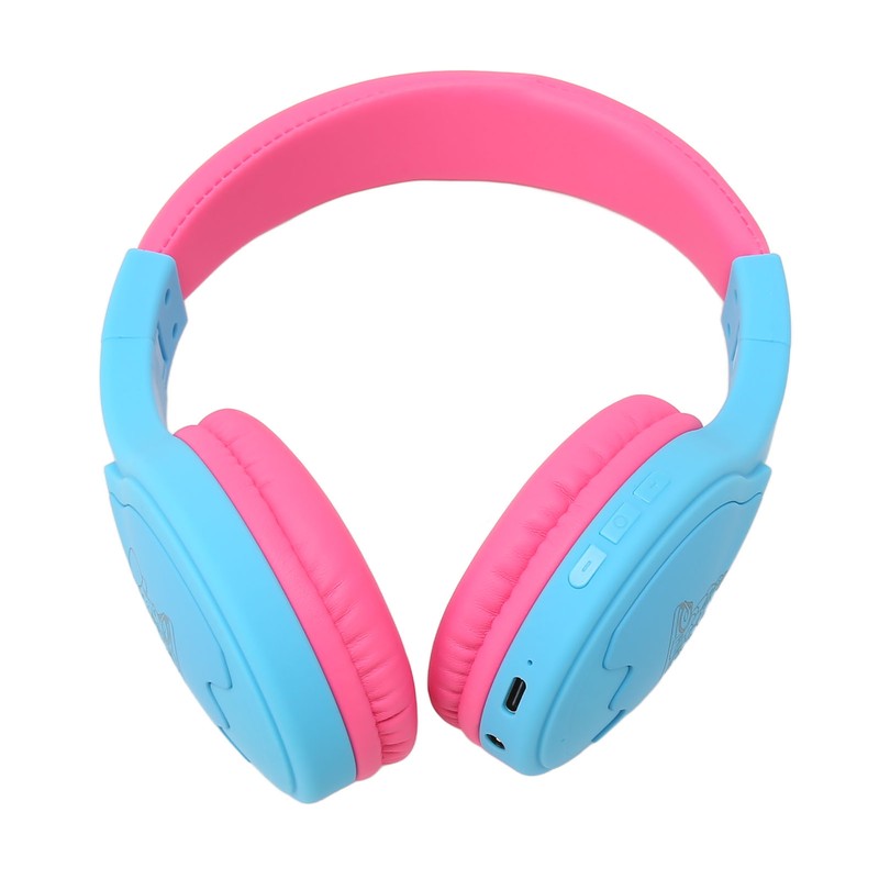 Bluetooth Kids Headphone Stereo Noise Reduction RGB Light Foldable Children