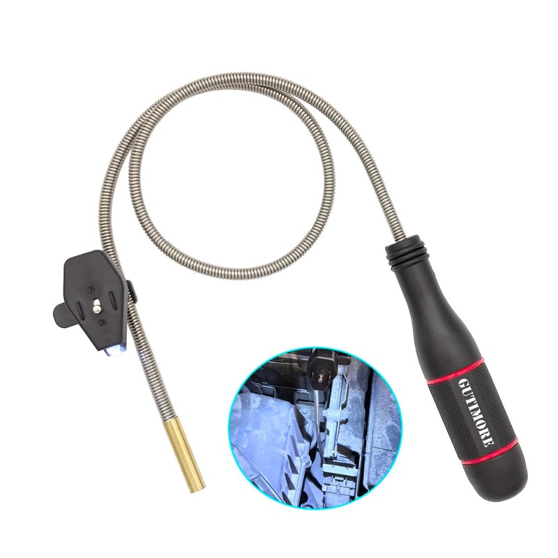 GUTIMORE Flexible Magnetic Pickup Tool, 25" Bendable Extension Magnet 2lb