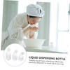 BIUDECO 3pcs Alcohol Dispensers Push-Type Anti-Static Bottle Pumping Feature Leak-Proof