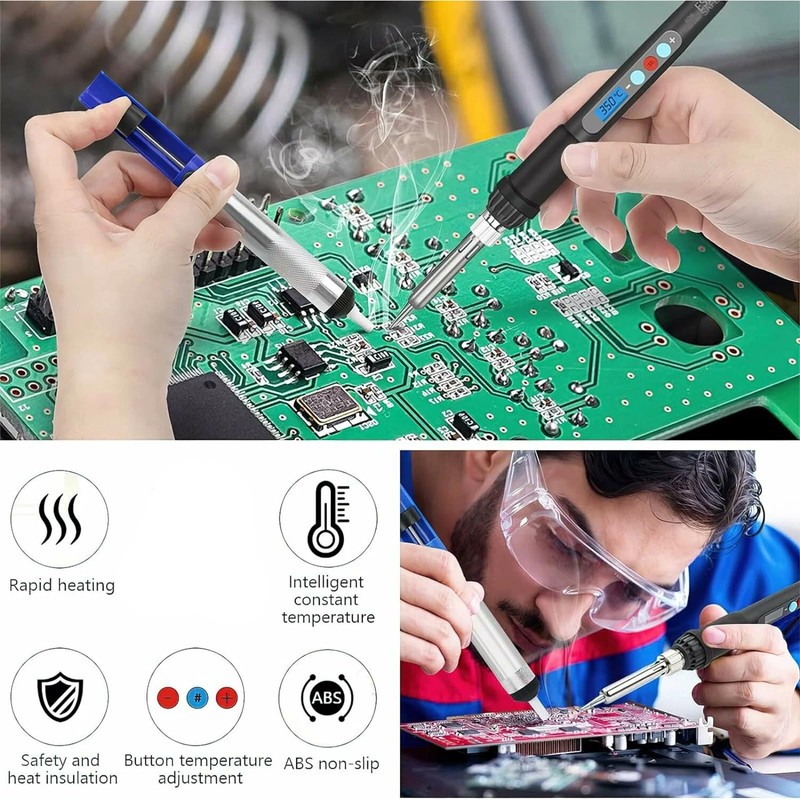 13Pcs Soldering Iron Tips, Soldering Tips 900m Welding Equipment Accessories