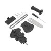 Electric Chainsaw Bracket Balck ABS Handle Cordless Chainsaw Adapter with