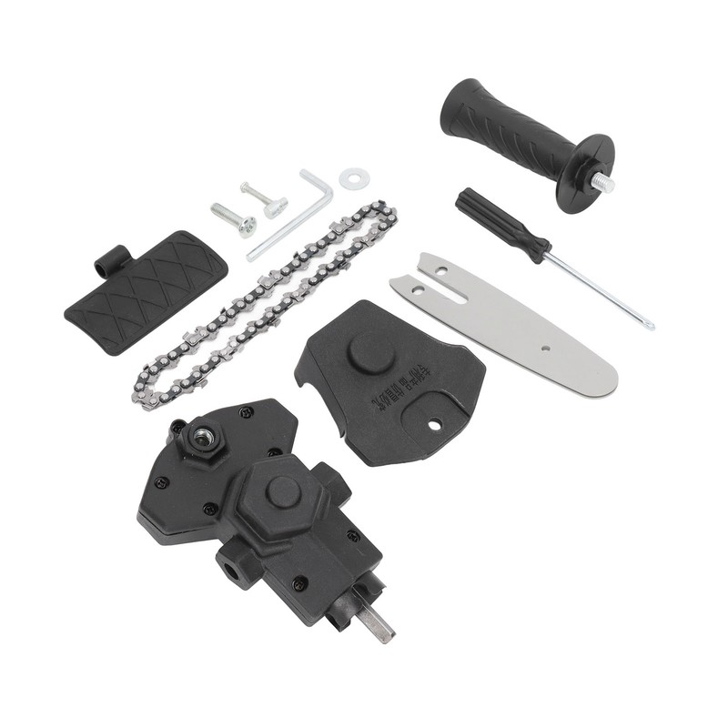 Electric Chainsaw Bracket Balck ABS Handle Cordless Chainsaw Adapter with