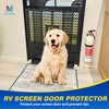 MICTUNING Heavy-Duty Aluminum RV Screen Door Protector Grille – Adjustable