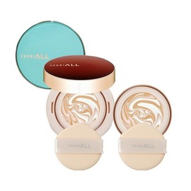 티니올 크리미 커버 팩트 견미리 오로라 본품+리필 Tinyol Creamy Cover Pact Jenny Milky Aurora Refillable Compact