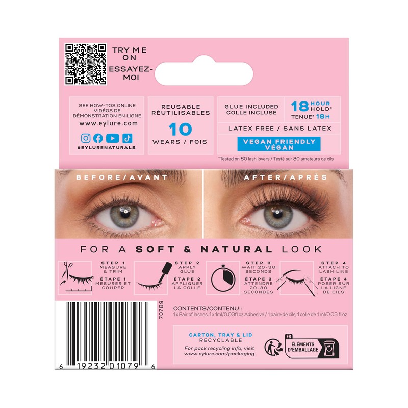 Eylure Naturals No.038 brown-black