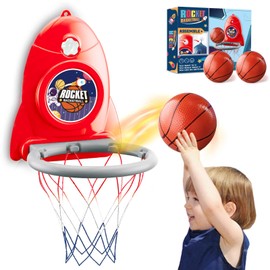 Aooess Toys for 3-8 Year Old Kids Boys: Mini Basketball Hoop Indoor Gifts for Boys Age 3 4 5 6 7 8 Birthday Presents Toy for Toddler Ages 3-8 Basketball Hoop for Bedroom Outdoor Sport Toys for Kids