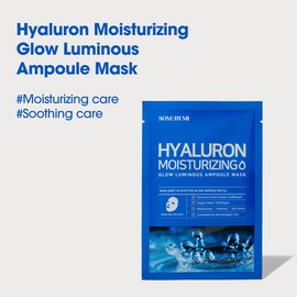 SOME BY MI [SOME BY MI]Hyaluron Moisturizing Glow Luminous Ampoule Mask (1ea)