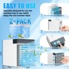 Portable Air Conditioners，3-Speed Anti-leakage Water Air Cooler Fan，Upgraded Personal Air