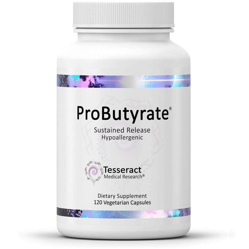 TESSERACT ProButyrate suplemento con liberación sostenida - 120 cápsulas vegetarianas