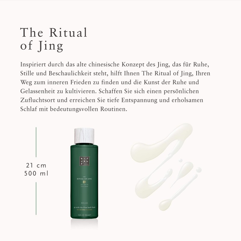 RITUALS The Ritual of Jing 500ml Bubble Bath - With