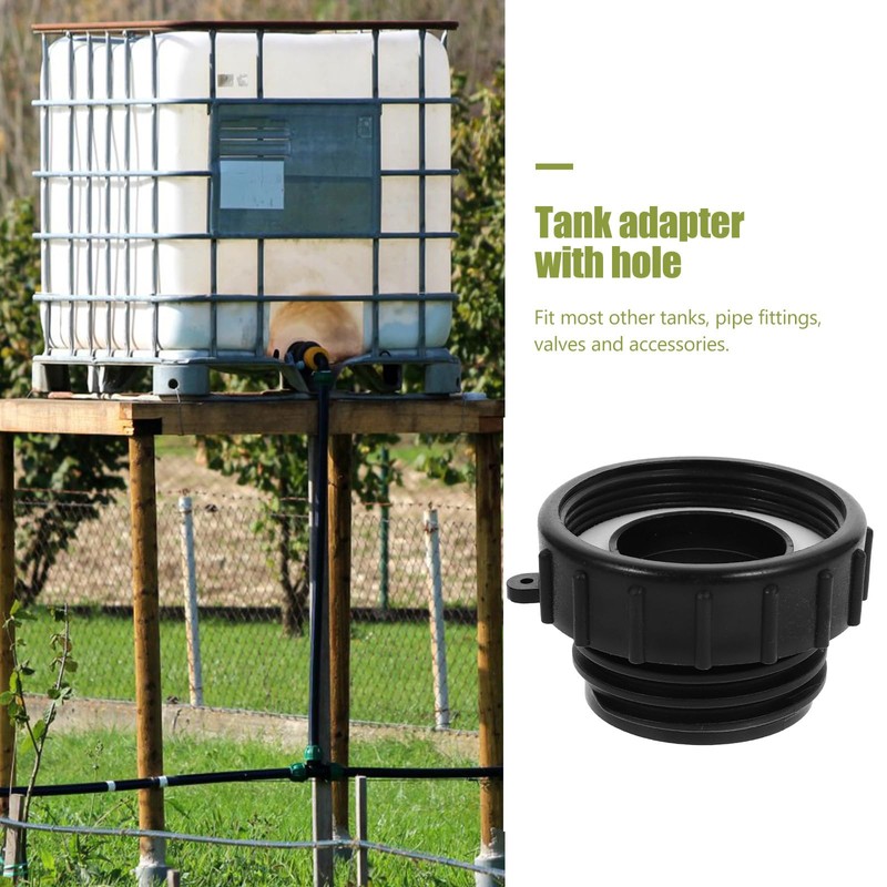 Generic Ibc Tote Adapter 63Mm Fine Thread to 60Mm Coarse