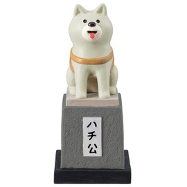 Decore Corporation Concombre ZCB-59731 Tadainu Hachiko Size: Approx. W3 D3.5 H7