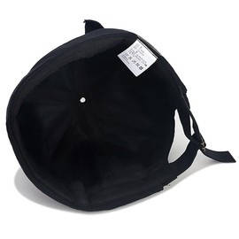 XYIYI Black Women Cat Ears Hat Cute Docker Cap Brimless Skullcap Sailor Cap Rolled Cuff Retro Beanie Hat