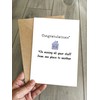 Funny New Home Card - Congratulations you moved all your