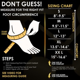 CopperJoint Athletic Foot Ankle Compression Sleeve – Pull On Copper Ankle Brace Women Support, Foot Sleeves, Breathable Elastic Braces Design for Basketball, Running, Sports - XXL - 2 Pack