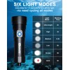 Dive Light, 2500 Lumen Underwater Flashlight, IPX8 Waterproof Diving Flashlight