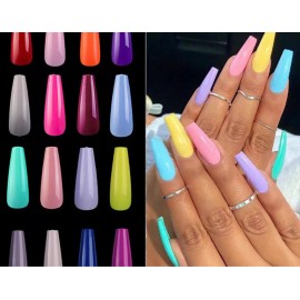 Uñas Postizas Paquete Variado De 6 Sets De Uñas Postizas