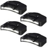 Mudder 4 Pcs Hat Light Clip COB Cap Lights Clip