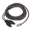 2Pin Sound Cable 3 in 1 Silver Plated Copper Cable