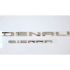 GMC Chrome Rear Tailgate DENALI Sierra Emblem GMC Sierra 1500