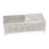 The Juliana Collection Silver Plated Trinket Box JTB100PB