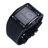 Digital Sport Watch Waterproof Stopwatch PU Leather Strap LED Luminous