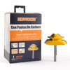 KOWOOD Router bit, 3/4” Cutting Height, 45 Degree Lock Miter