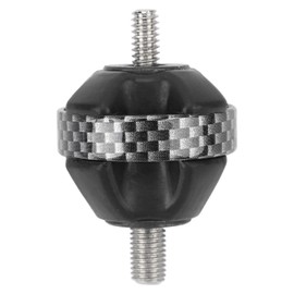 Archery Stabilizer Ball Portable Rubber Reduce Noise Bow Shock Absorbing Ball Archery Equipment Black