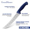 GrandMesser Butcher Knife for Meat Cutting, Curved Cimeter Knife 9
