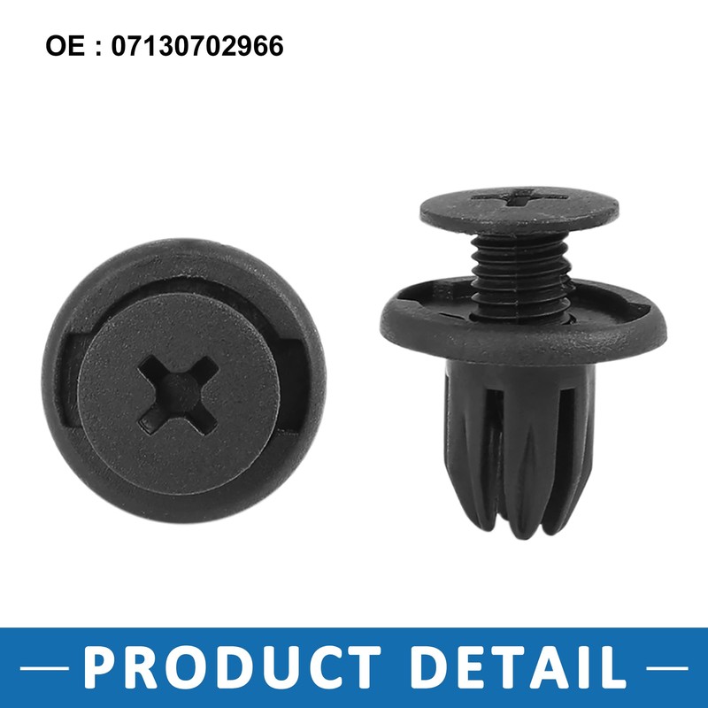 A ABSOPRO Fender Bump Rivet Retainer 07130702966 10mm Plastic (Set