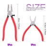 Swpeet 2-in-1 Heavy Duty Breaker Pliers Kit with Rubber Tips,