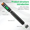 Moocci 3 Pcs Visual Fault Locator Fiber Optic Tester -