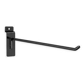 Exhibidores en Alambre Pulido Gancho Blister Panel Ranurado Exhibipanel 50 Pza Color Negro