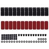 Rear Window Louvers Hardware Installation Hardware Accessories for Ford Mustang