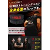 VOLIX Training Belt (Microfiber Leather for a Soft Fit) Lifting
