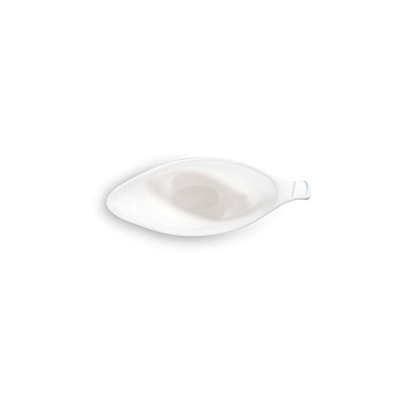 GMUNDNER KERAMIK Gravy Boat Capacity 0.2 Litres Blue Flamed Crockery