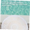 CAXUSD Large Bath Towel Microfiber Beach Towel Mandala Round Tapestry