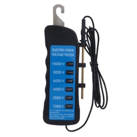 Yuecoom Voltage Tester, Non-Contact Voltage Tester ABS 1000-10000 V, Electric Fence Tester, Multi-Light Voltage Detection, Electric Fence Voltage Test, Fence Tester, Farming Fence Tester