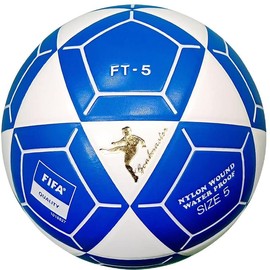 FT5A Goal Master Football Balls | Volley Ball [Outdoorfun]:_Black/Yellow_Size 5